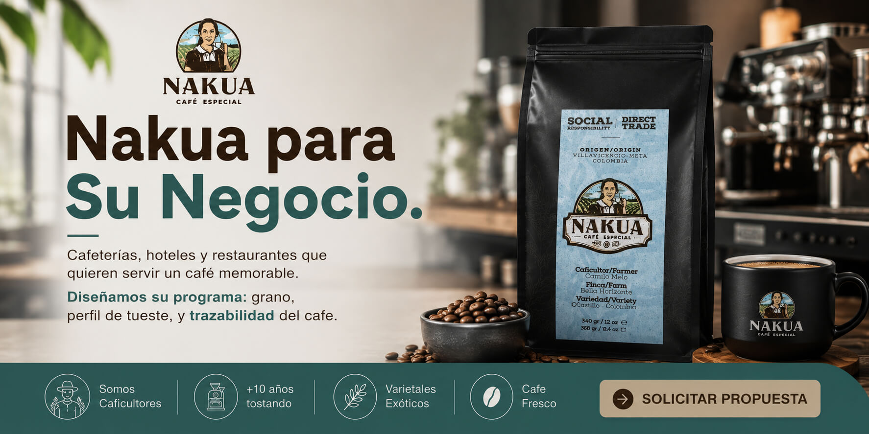 Banner Nakua para su negocio